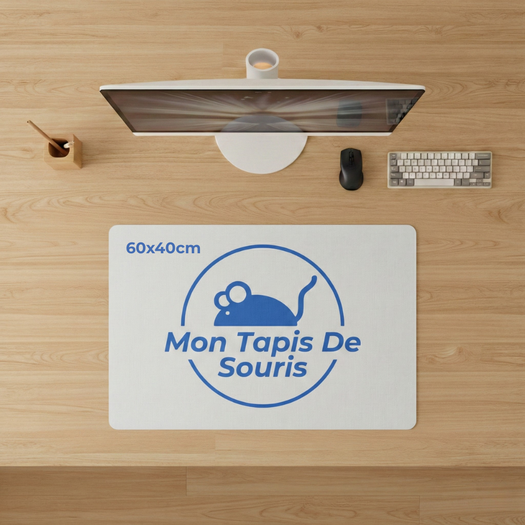 Tapis de souris personnalisé 60x40cm