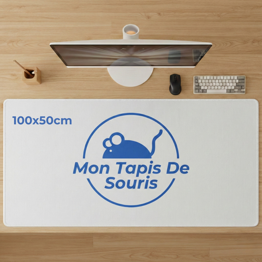 Tapis de souris personnalisé 100x50cm
