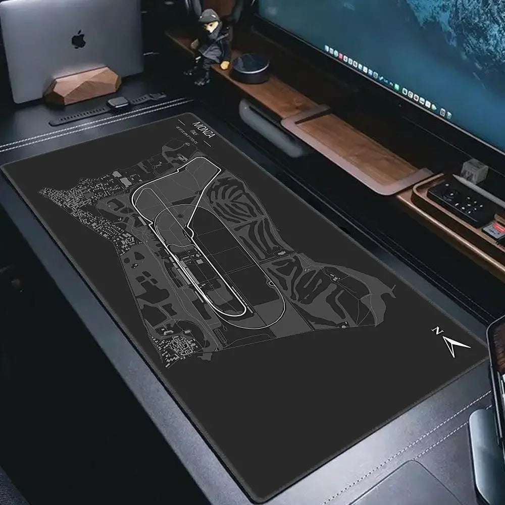 Tapis de souris XXL Circuit de Formule 1