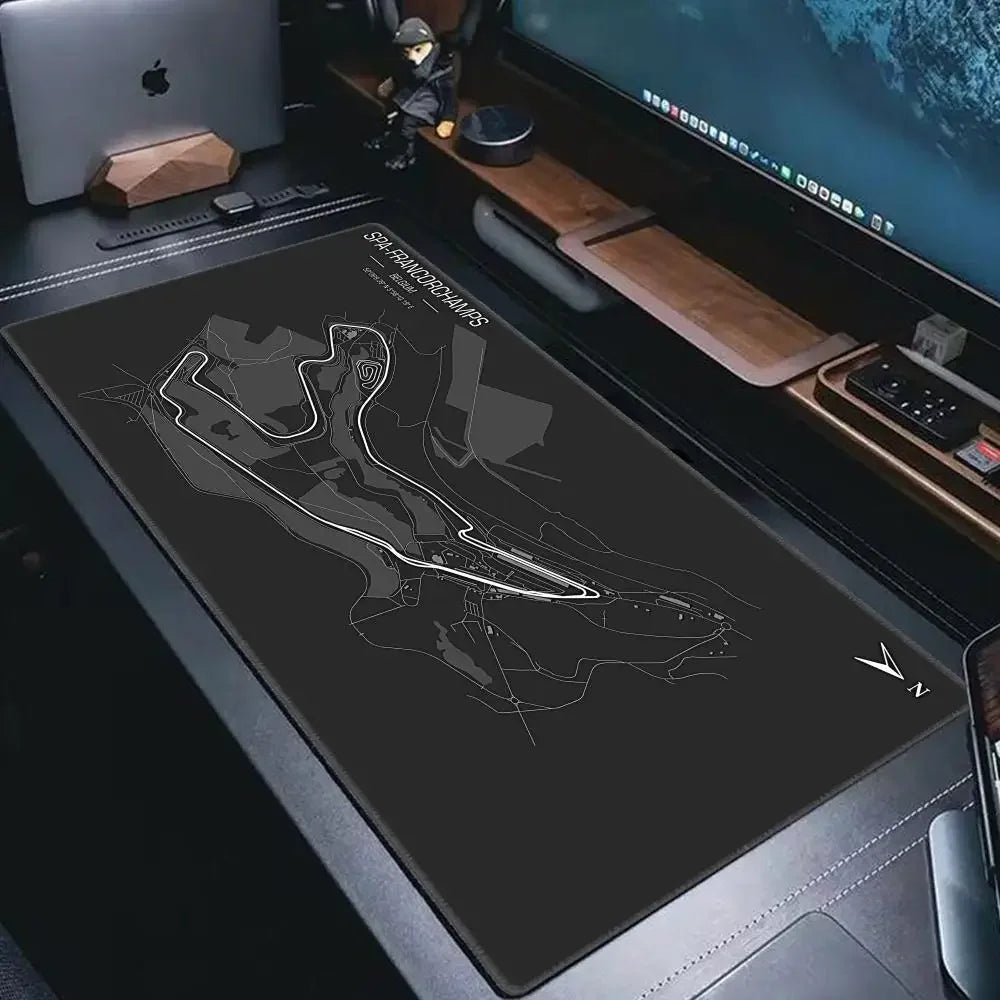 Tapis de souris XXL Circuit de Formule 1