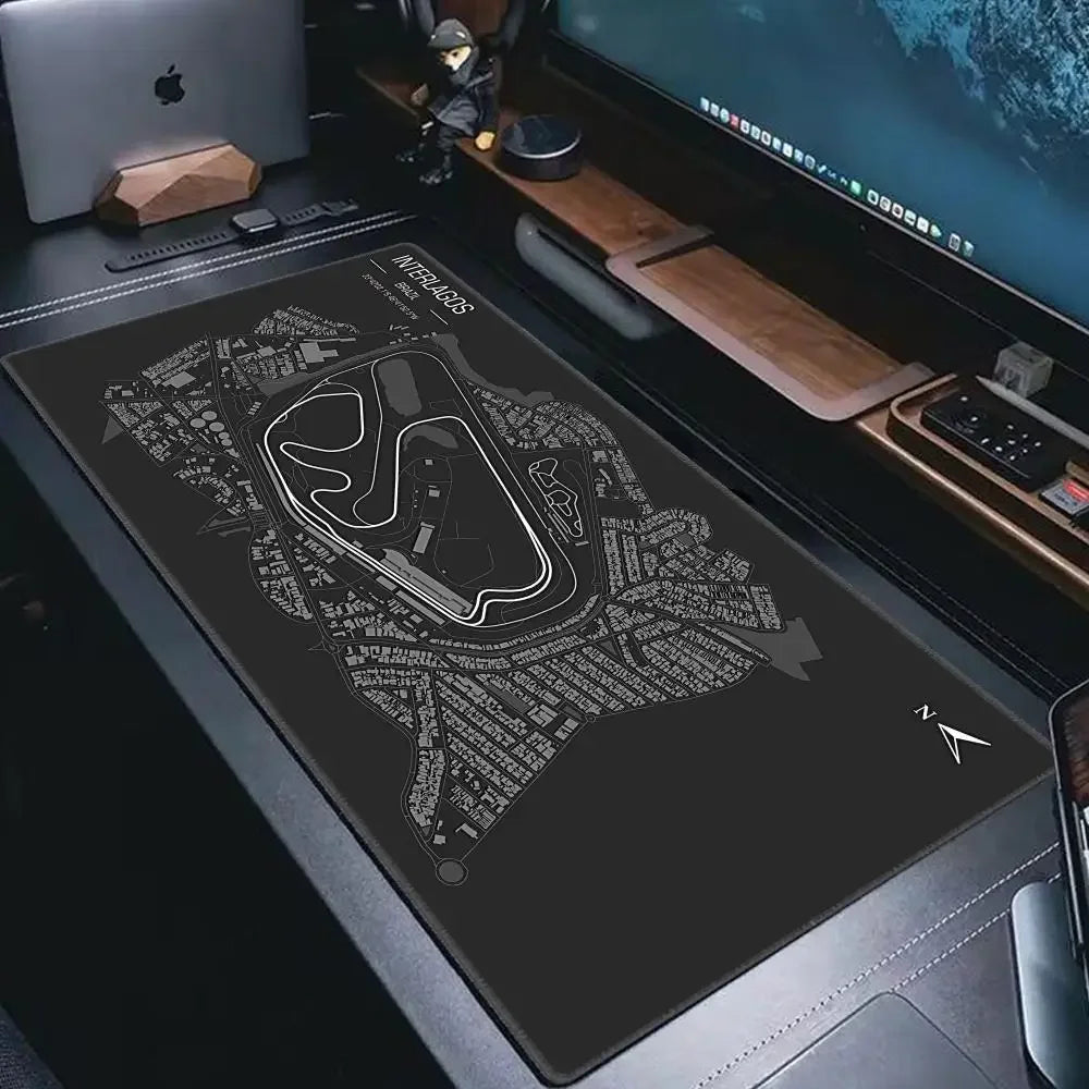 Tapis de souris XXL Circuit de Formule 1