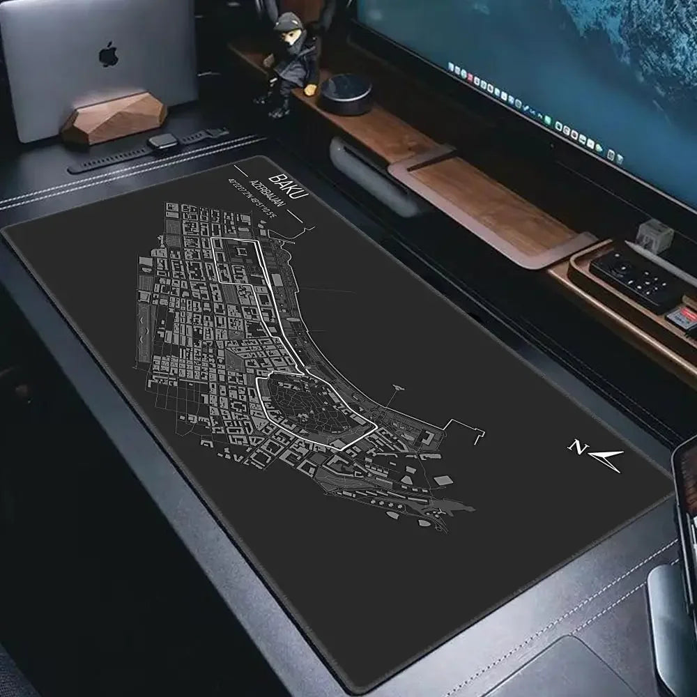 Tapis de souris XXL Circuit de Formule 1