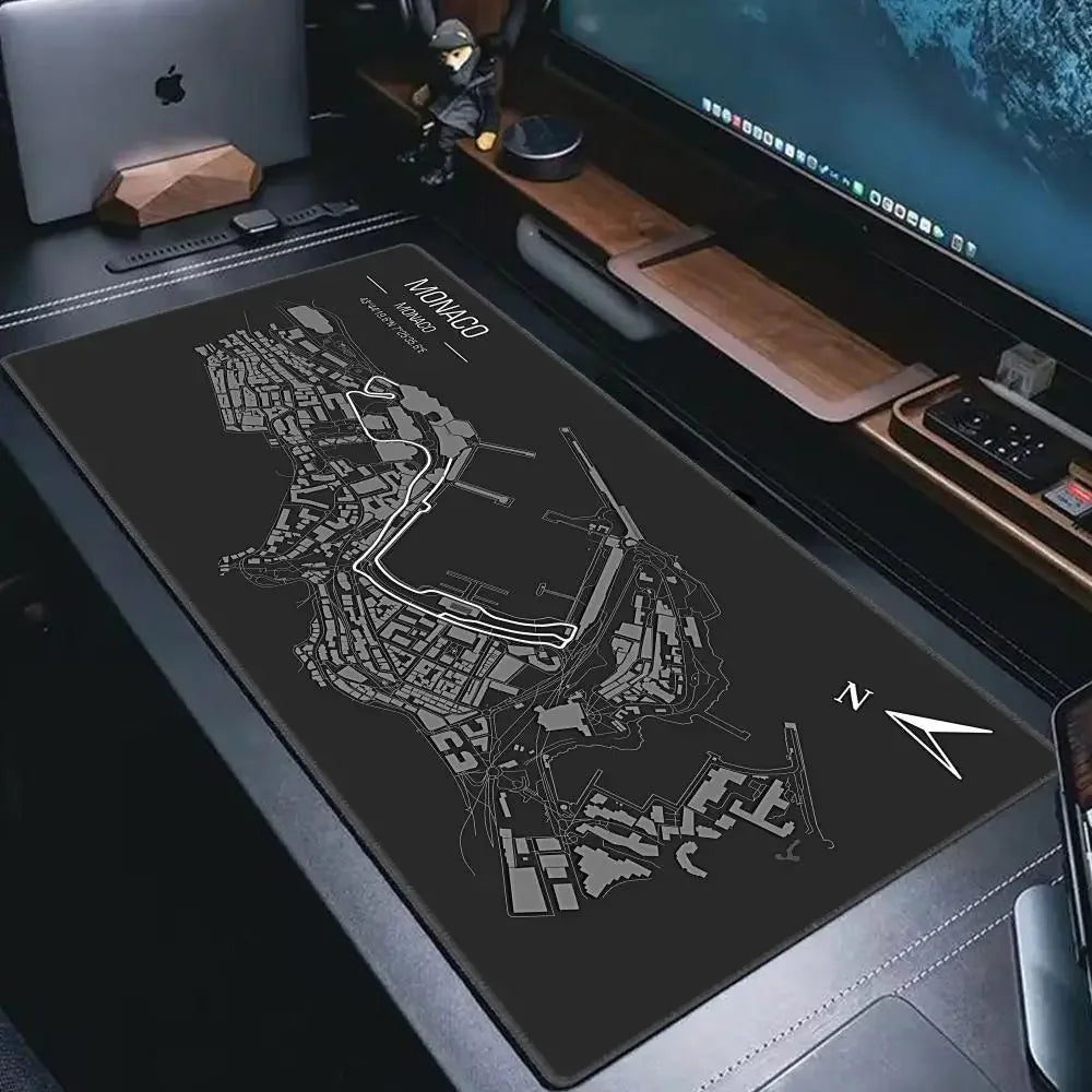Tapis de souris XXL Circuit de Formule 1