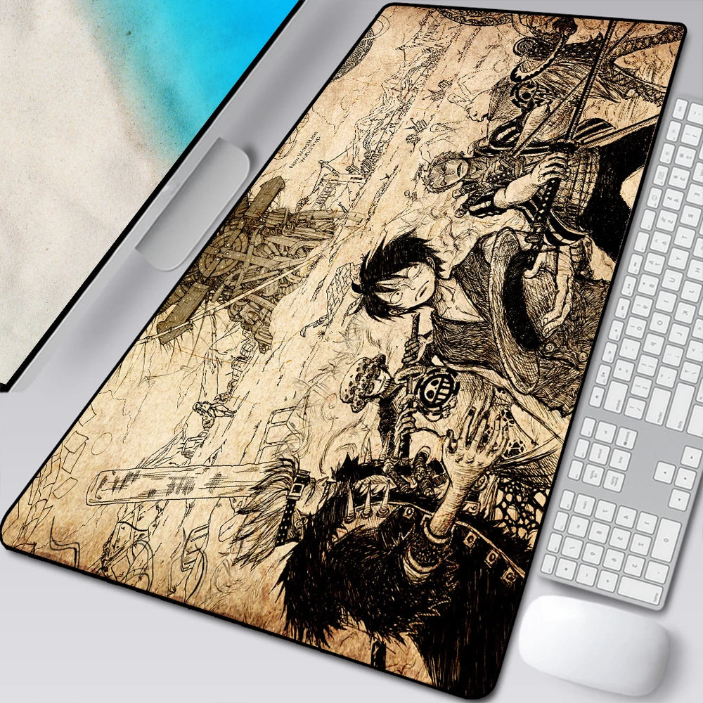 Tapis de souris One Piece et ses amis