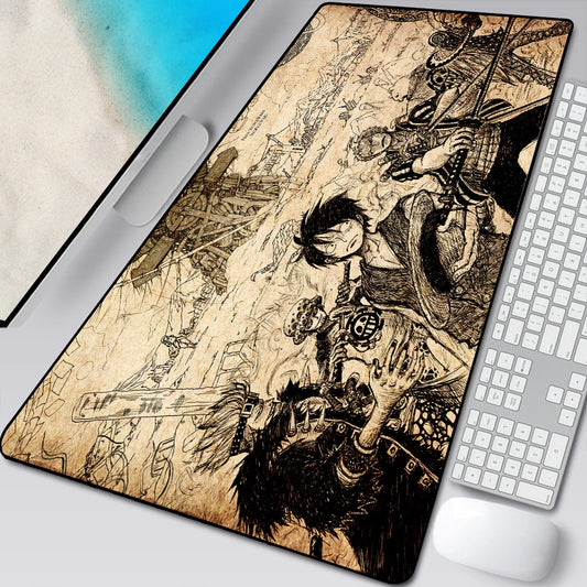 Tapis de souris One Piece et ses amis