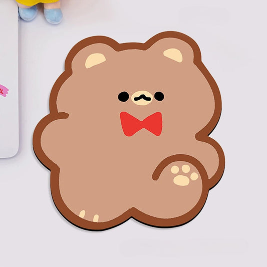 Tapis de souris Kawaii Ourson